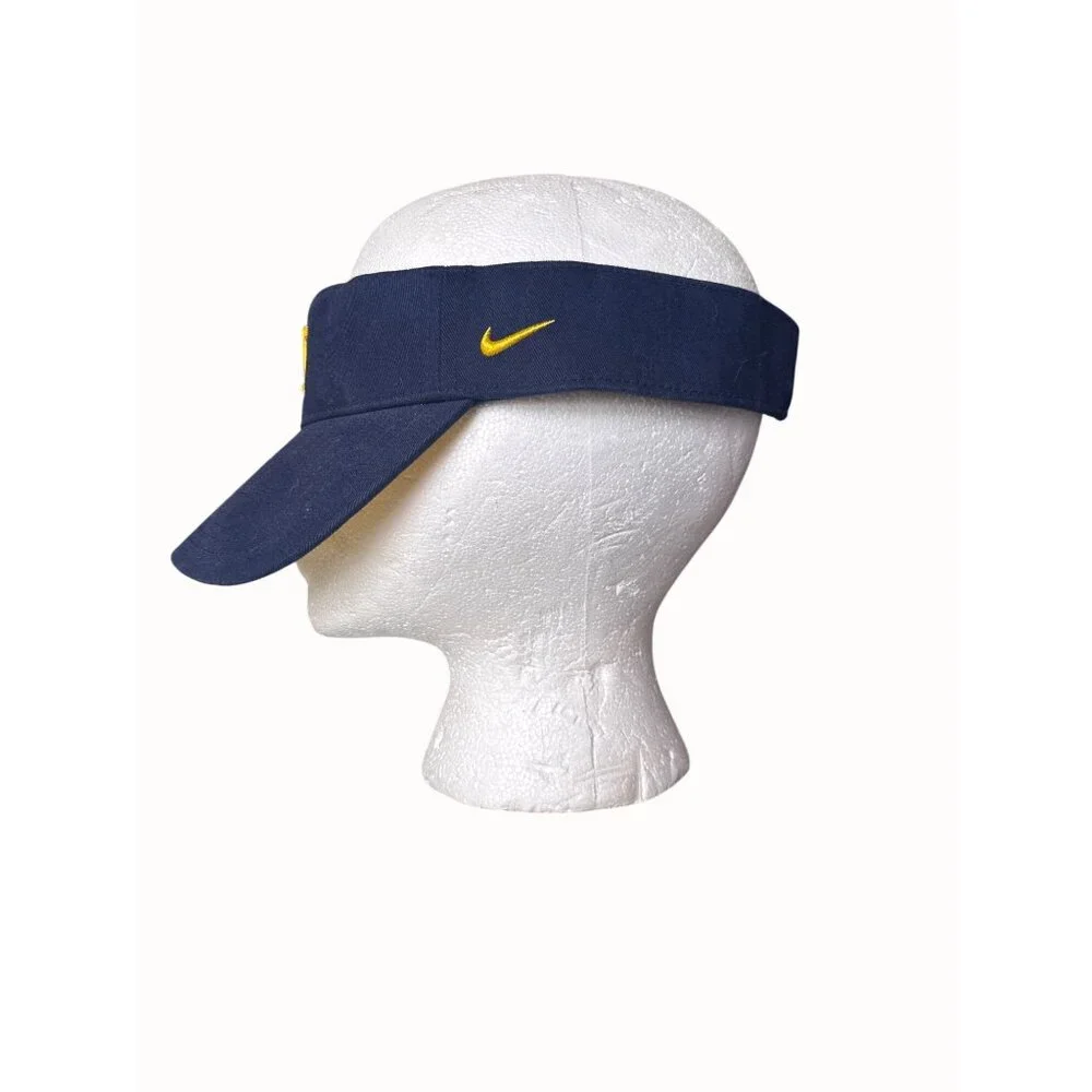 Nike Michigan Wolverines‎ Adjustable Visor Cap embroidered UofM